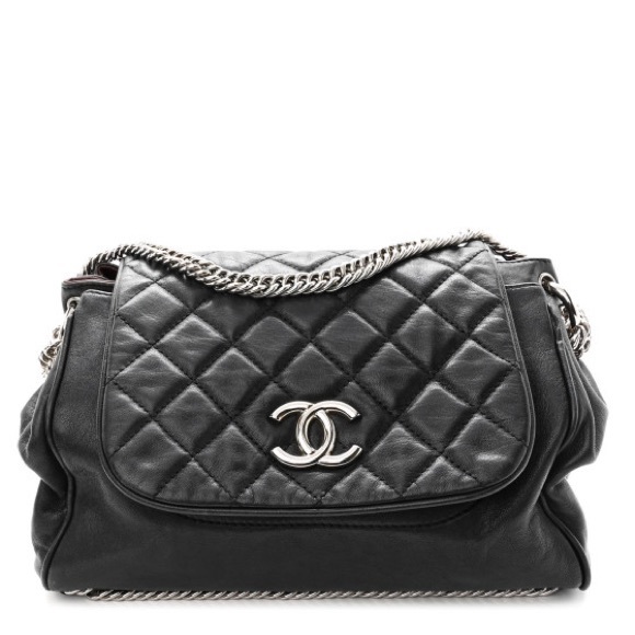 CHANEL Handbags - CHANEL Lambskin Quilted Bijoux Accordion Flap Crossbody double Strap shoulder